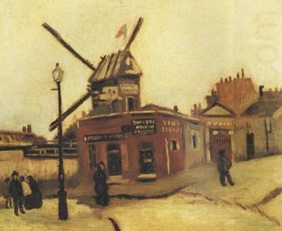 Le Moulin de la Galette (nn04), Vincent Van Gogh